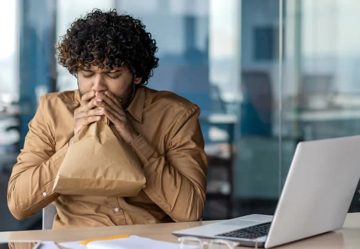 Person With Stress