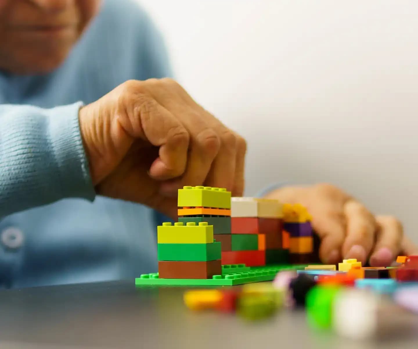 Occupational Therapy With Building Blocks