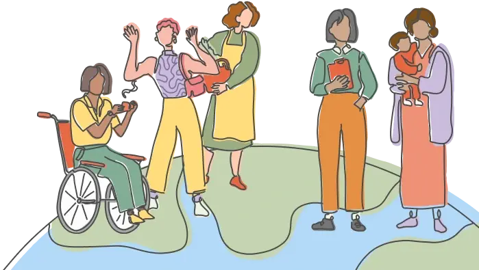 women's group banner